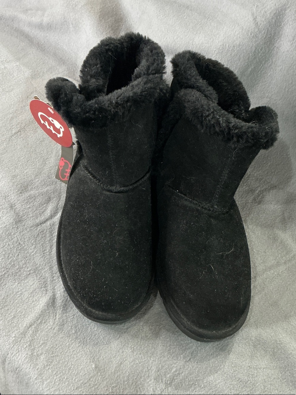 💚 Lamo Black Faux Shearling Winter Boots